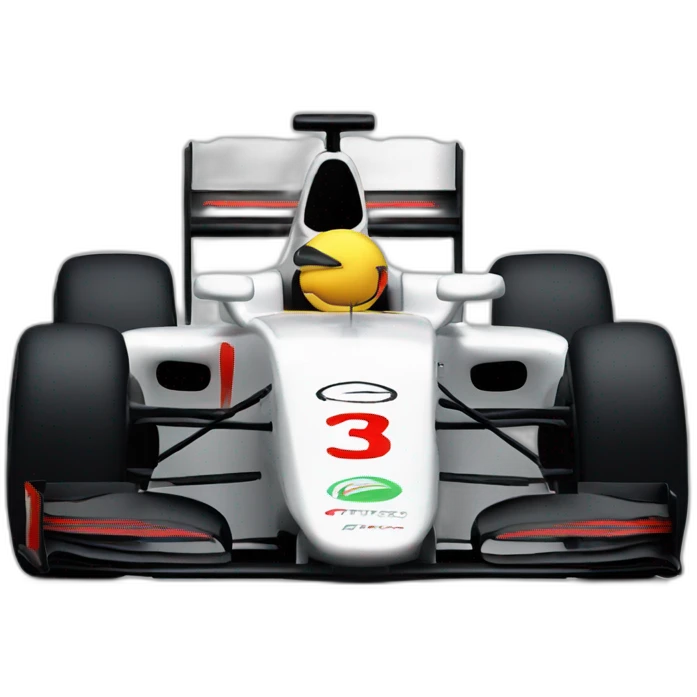 formula one car emoji