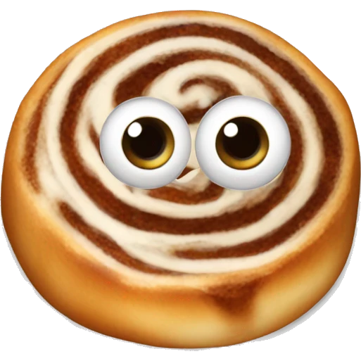 Cinnamon roll emoji