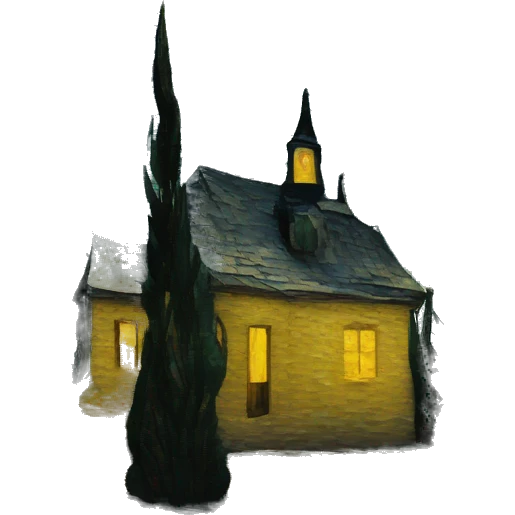tableau van gogh nuit étoilée emoji