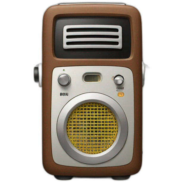 braun radio emoji