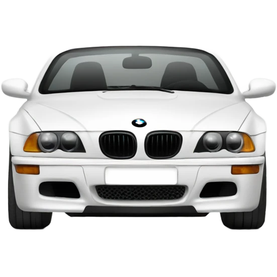 bmw car white emoji