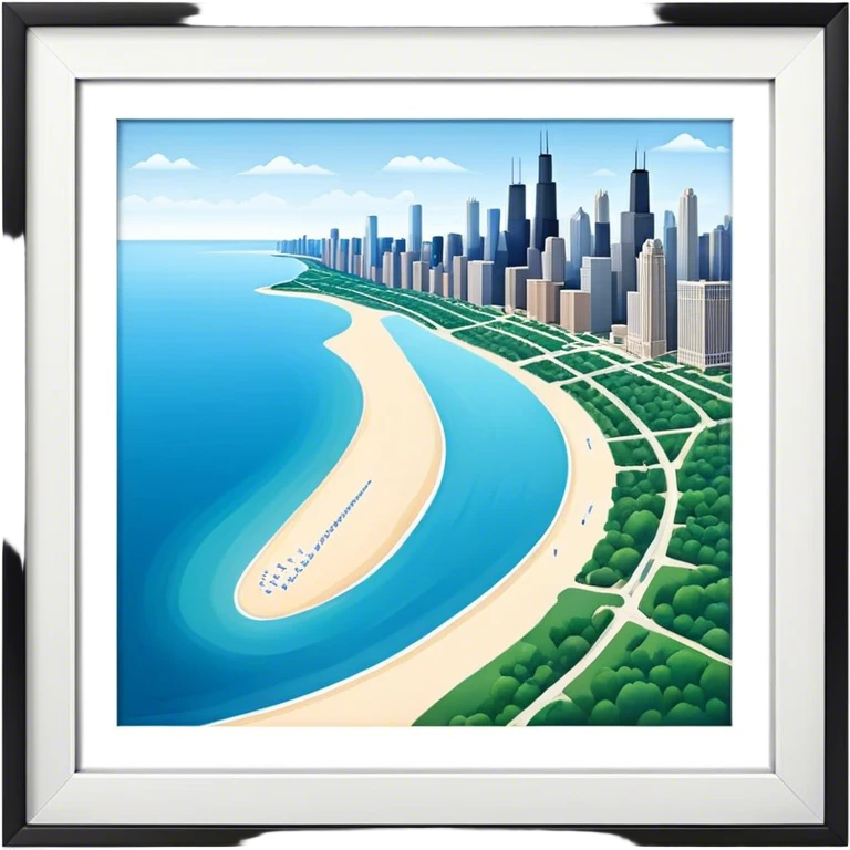 Chicago Lake Michigan emoji
