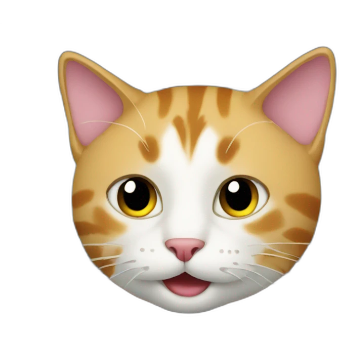 Cat in car emoji