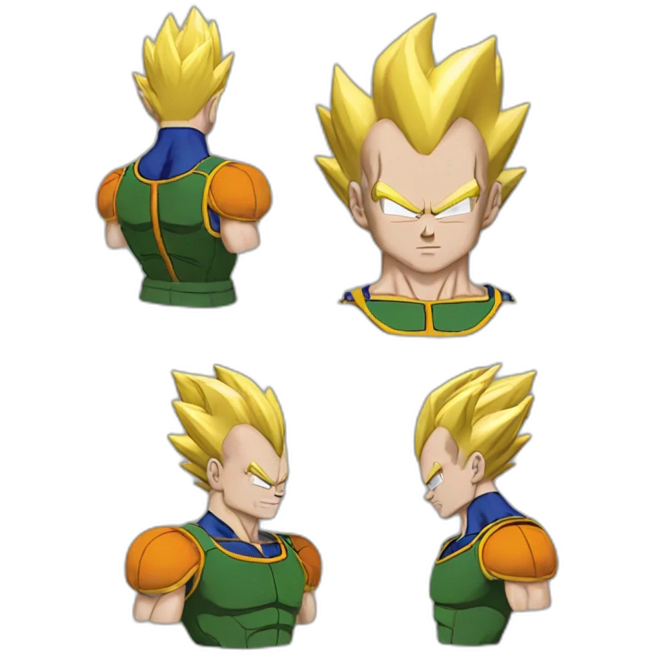 Vegeta from dragon ball z emoji