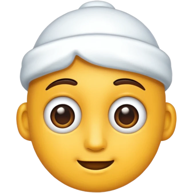 Faccia e panna emoji