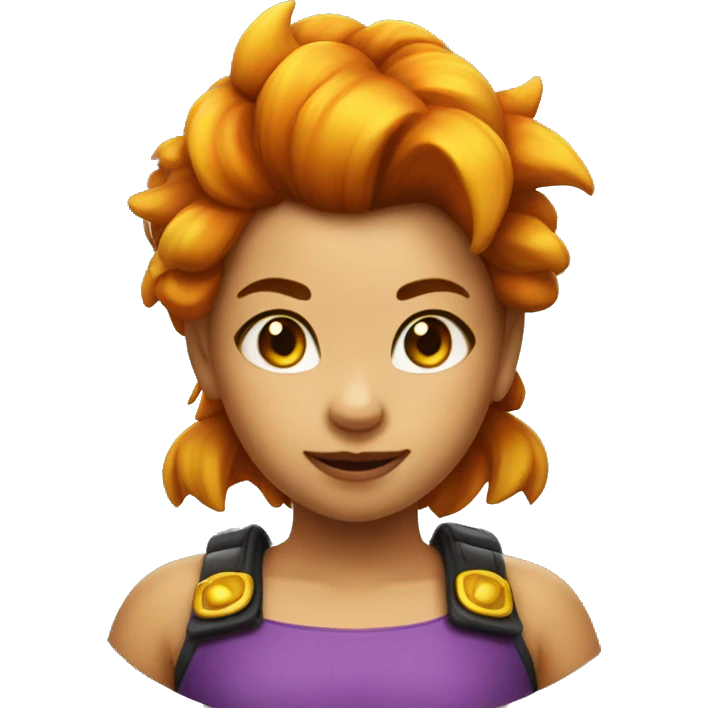 girl that looks like bowser emoji