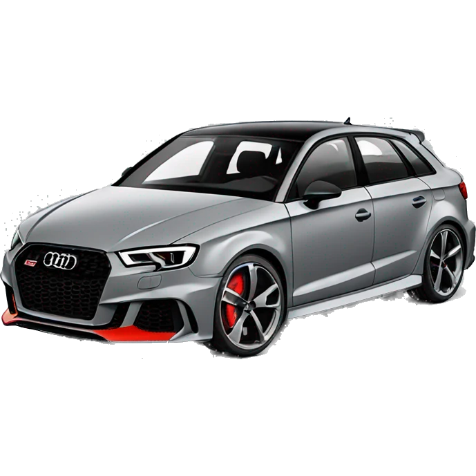 nardo grey audi rs3 emoji