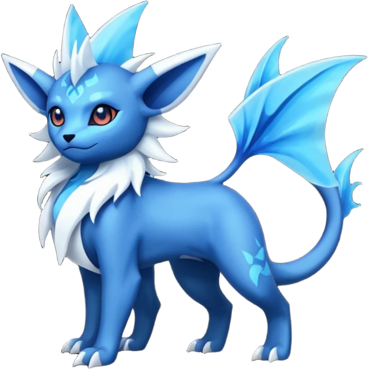 Luxray-Absol-Vaporeon-fusion emoji