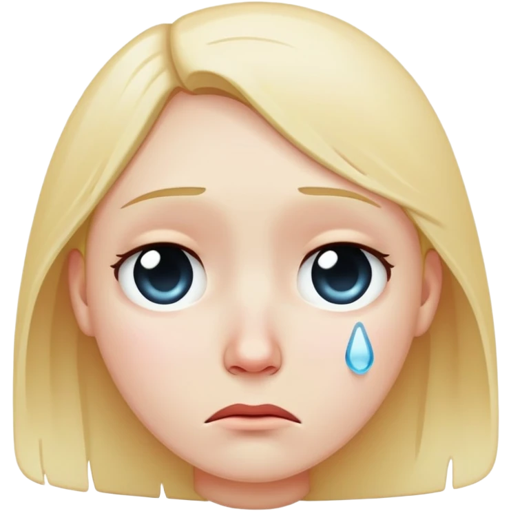 sad face emoji