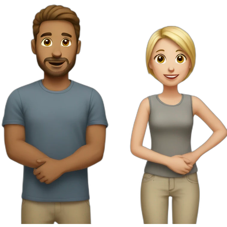 white-couple-son emoji