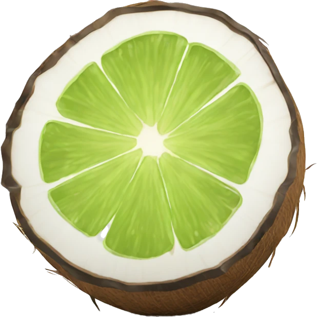 coconut lime emoji