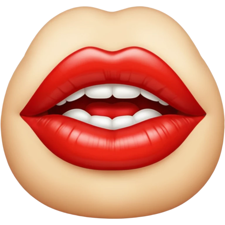 Lip kiss emoji