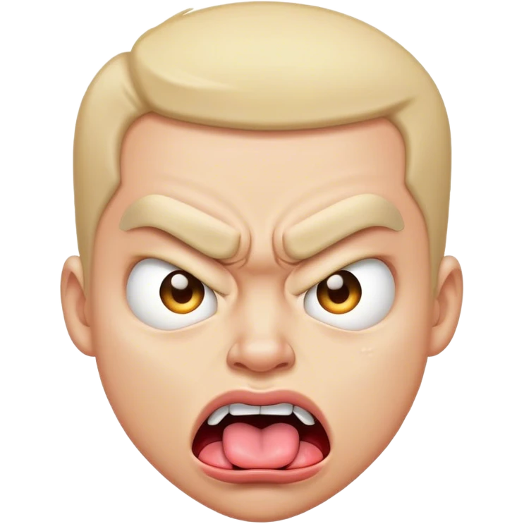 😠👅 emoji