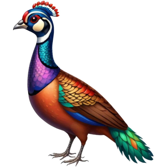 Chinese Ring-necked Pheasant emoji