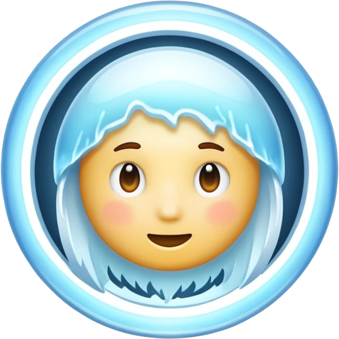 Ice halo  emoji