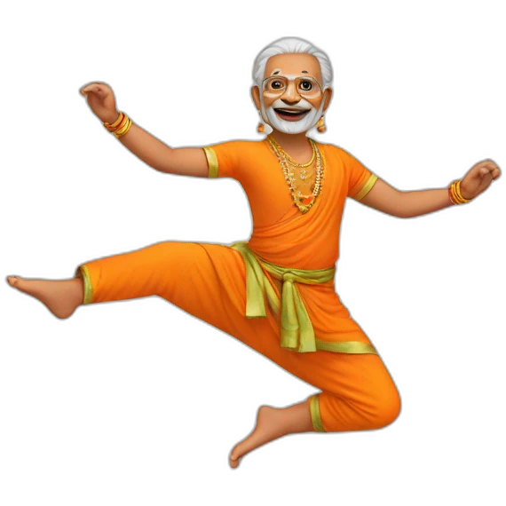 naranra modi dance emoji