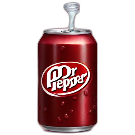 Dr pepper can icon emoji