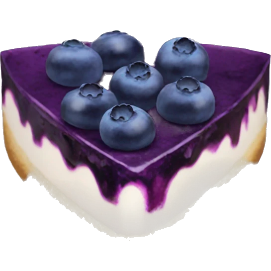 Blueberry Cheesecake  emoji