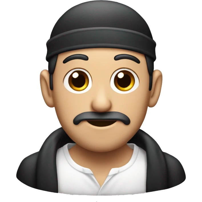 jewish person with yarmulke and side locks emoji