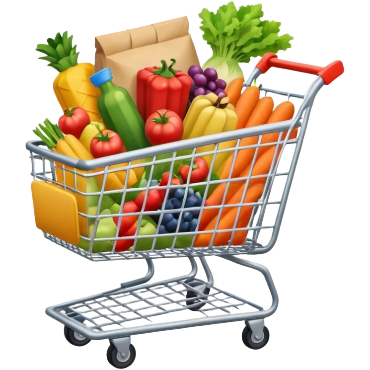 carrello della spesa emoji