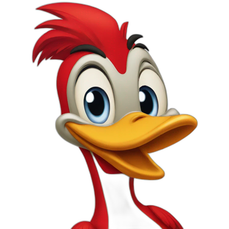 woody woodpecker Cartoon emoji