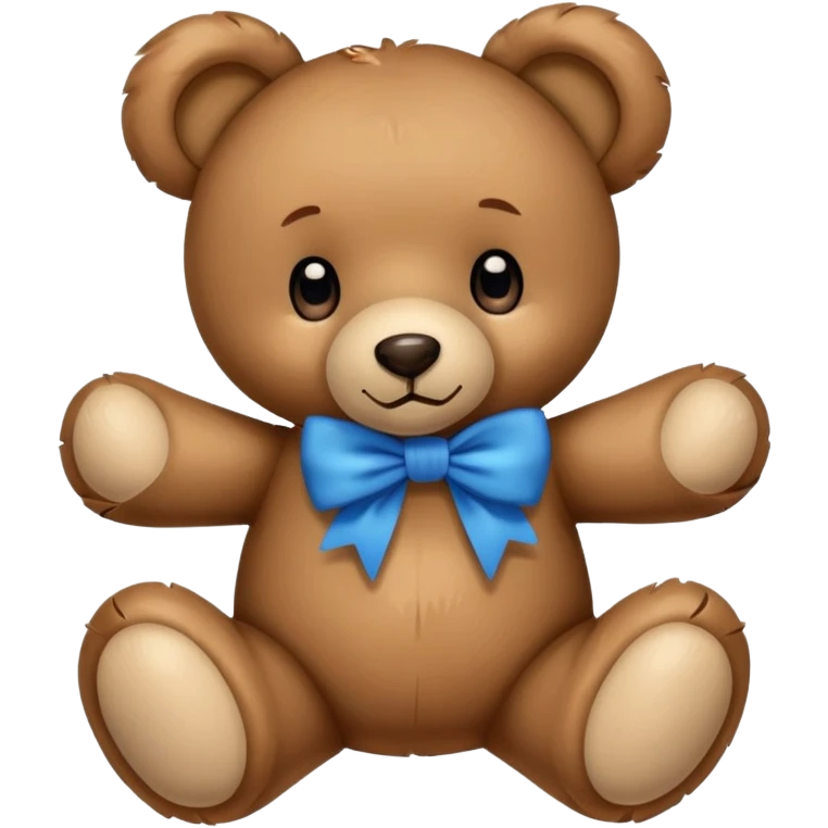 Teddy with bow emoji