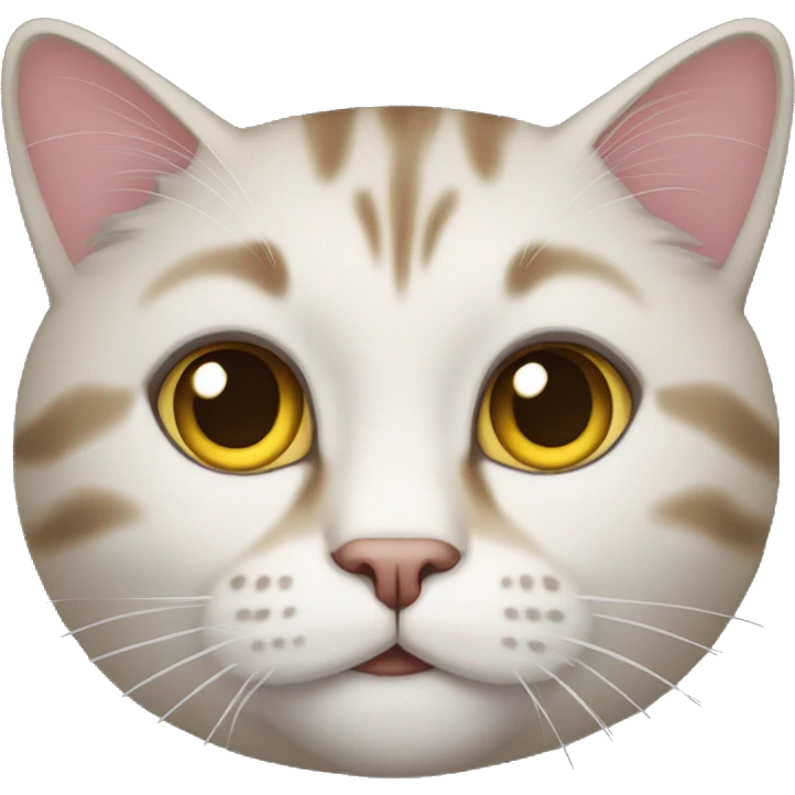 a cat, but very exciting emoji