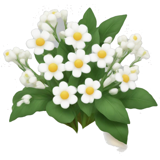 book with white flowers emoji