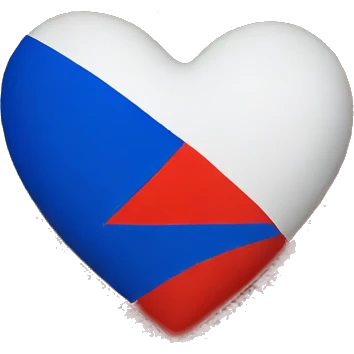 Russian flag heart emoji