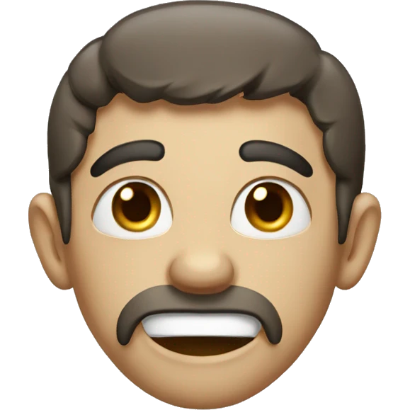 Mewing emoji