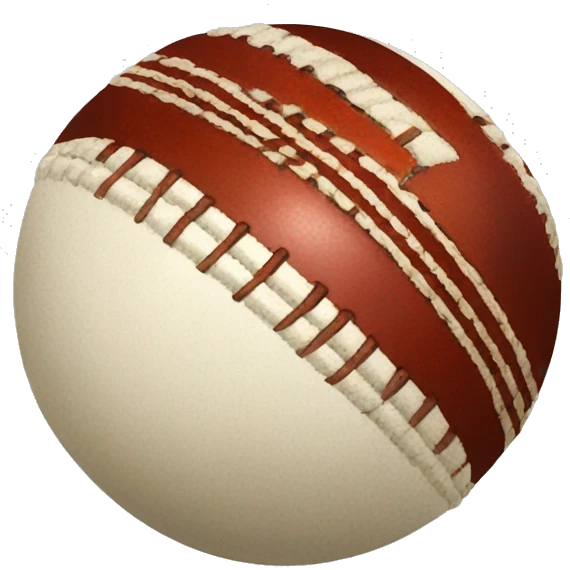 Cricket ball emoji