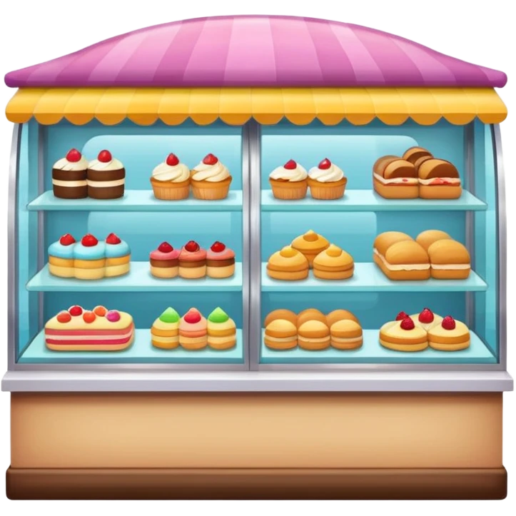 small snack shop, front facing, no text emoji