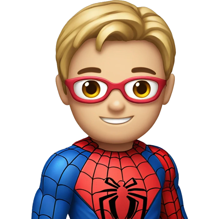 hello kitty and Spider-Man  emoji