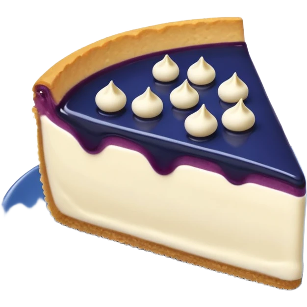 blueberry cheesecake  emoji