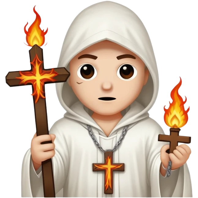 A kkk klansman full body emoji