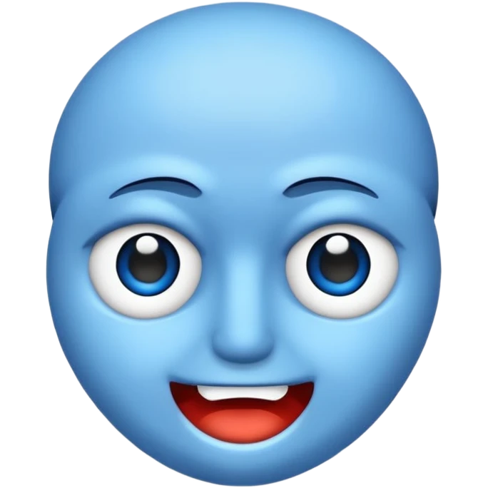 O inima mov,cu trecere spre albastru deschis si coada de drac! emoji