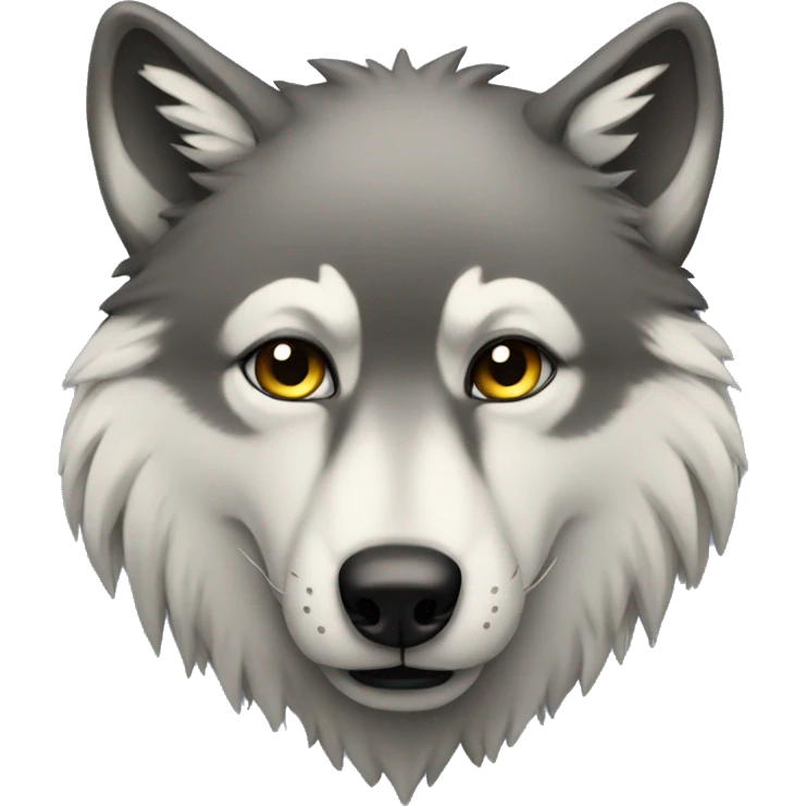 Love wolf emoji