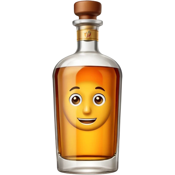 Tito’s liquor bottle emoji