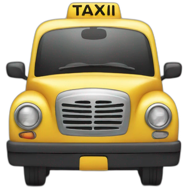réserver un taxi emoji