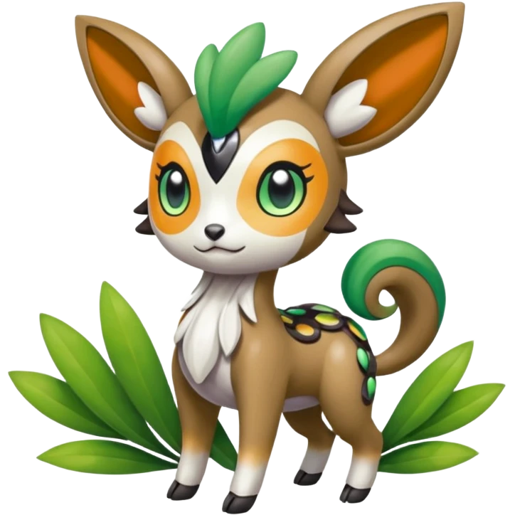 Meloetta-Skiddo-Pokémon-Fakémon-creature emoji