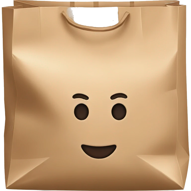 brown carton paper bag emoji