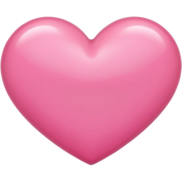 Pink heart emoji