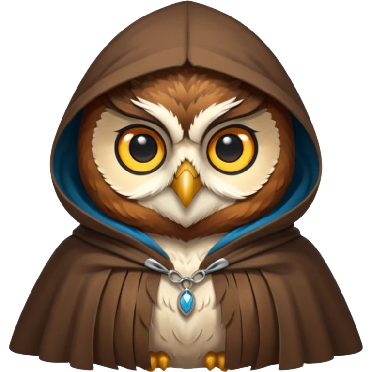 owl in cloak emoji