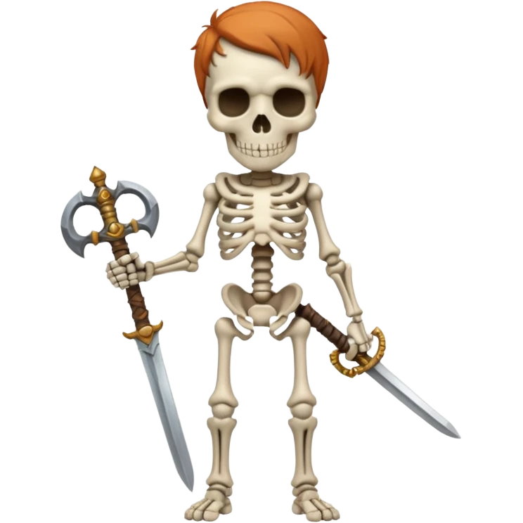skeleton warrior emoji