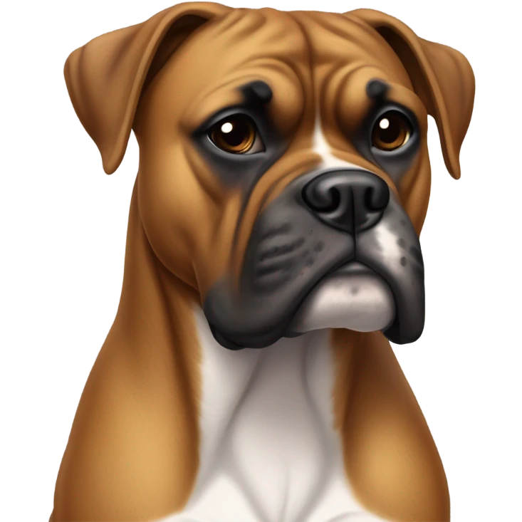 Boxer dog emoji