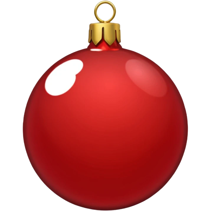 A Red Ornament emoji