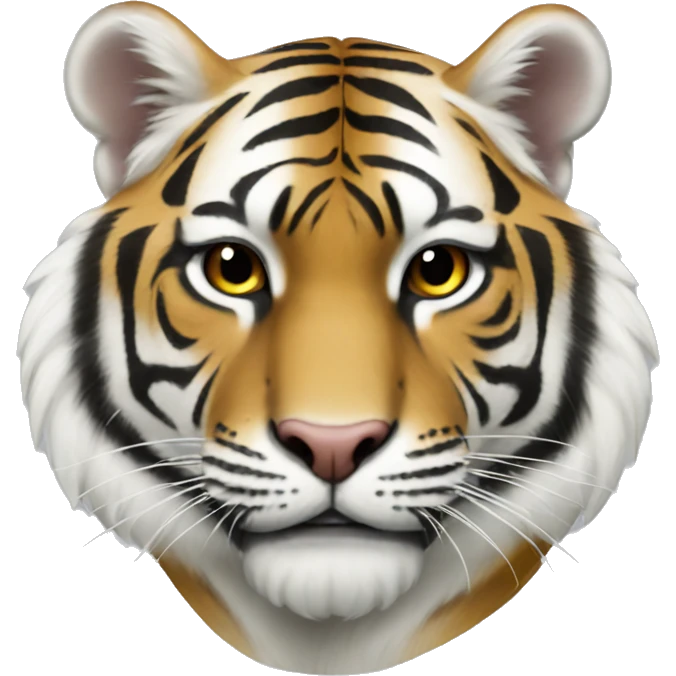 Tigre blanco emoji