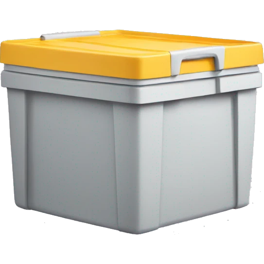 stackable plastic box  emoji