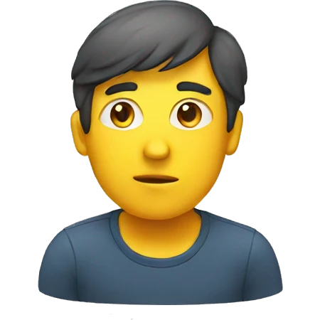 think emoji