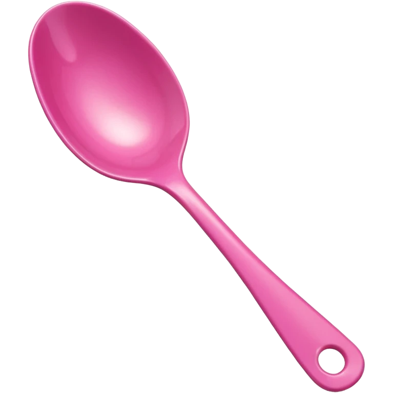 pink spoon emoji